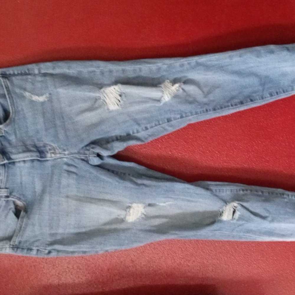 Light blue jeans Maurice high rise